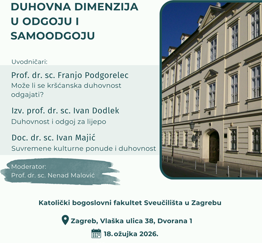 Teološko pastoralni razgovori: Duhovna dimenzija u odgoju i samoodgoju